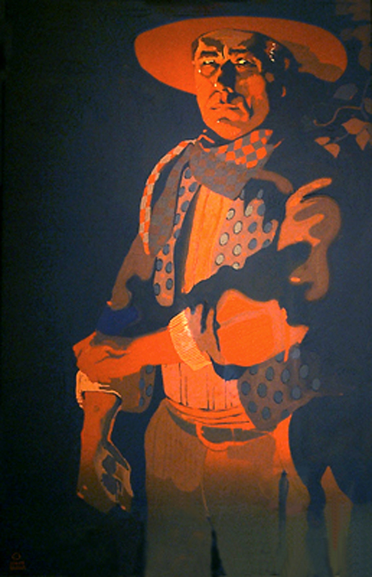 Original Lobby Poster of Cowboy Star William S. Hart
